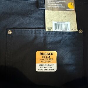 Carhartt Hayden Double-Front Dungaree in Black